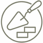 A circle with a tool for painting